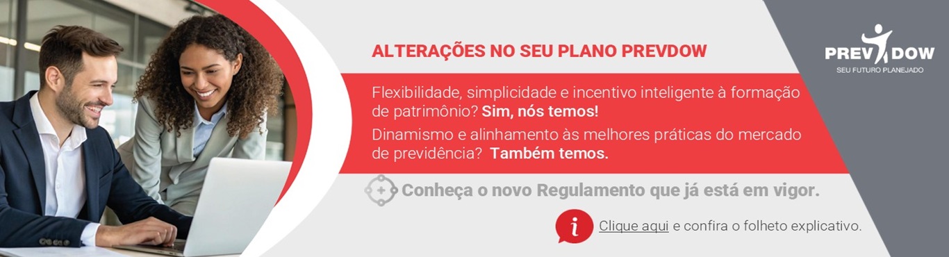 NOVO REGULAMENTO DO SEU PLANO PREVDOW